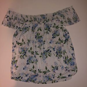 American Eagle off the shoulder top